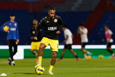 Paulinho Boia, FC Alverca ve CD Nacional (Maciej Rogowski / Ball Raw Images) takımları arasında Liga Portekiz maçında görüldü.)