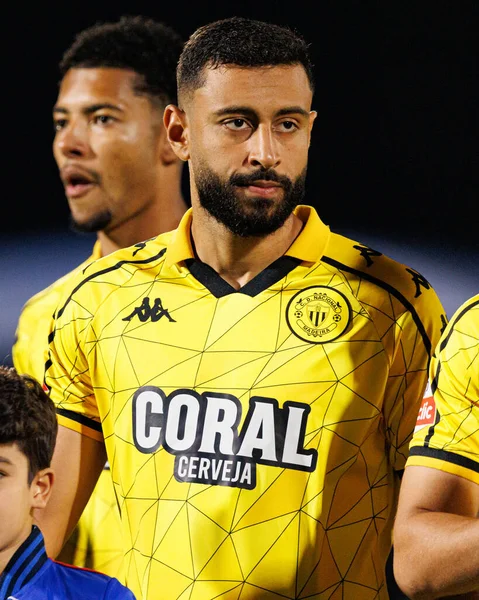 FC Alverca ve CD Nacional (Maciej Rogowski / Ball Raw Images) takımları arasında Liga Portekiz maçında Chiheb Labidi görüldü)