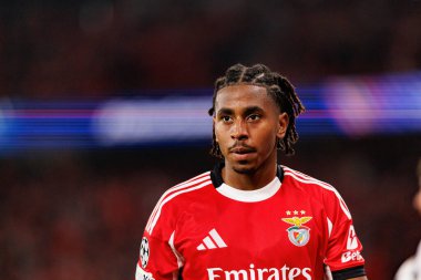 SL Benfica ve SSC Napoli (Maciej Rogowski / Ball Raw Images) arasında Şampiyonlar Ligi Şampiyonlar Ligi 'nde SL Benfica ve SSC Napoli arasında oynanan maçta Leandro Barreiro görüldü (Maciej Rogowski / Ball Raw Images).)