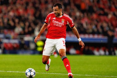 SL Benfica ve SSC Napoli (Maciej Rogowski / Ball Raw Images) arasındaki Şampiyonlar Ligi faz maçında Vangelis Pavlidis görüldü)