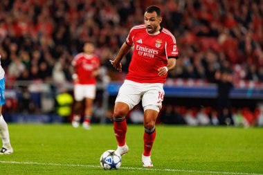 SL Benfica ve SSC Napoli (Maciej Rogowski / Ball Raw Images) arasındaki Şampiyonlar Ligi faz maçında Vangelis Pavlidis görüldü)