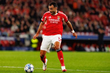 SL Benfica ve SSC Napoli (Maciej Rogowski / Ball Raw Images) arasındaki Şampiyonlar Ligi faz maçında Vangelis Pavlidis görüldü)