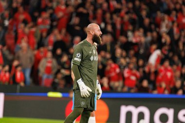 Vanja Milinkoviç-Saviç SL Benfica ile SSC Napoli (Maciej Rogowski / Ball Raw Images) arasındaki Şampiyonlar Ligi faz maçında görüldü)