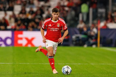 Samuel Dahl SL Benfica ve SSC Napoli (Maciej Rogowski / Ball Raw Images) arasında Şampiyonlar Ligi faz maçında görüldü)