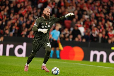 Vanja Milinkoviç-Saviç SL Benfica ile SSC Napoli (Maciej Rogowski / Ball Raw Images) arasındaki Şampiyonlar Ligi faz maçında görüldü)