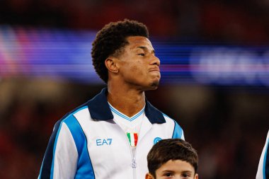 SL Benfica ve SSC Napoli (Maciej Rogowski / Ball Raw Images) arasındaki Şampiyonlar Ligi faz maçında David Neres görüldü)