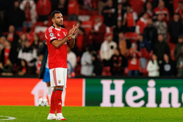 SL Benfica ve SSC Napoli (Maciej Rogowski / Ball Raw Images) arasındaki Şampiyonlar Ligi faz maçında Vangelis Pavlidis görüldü)