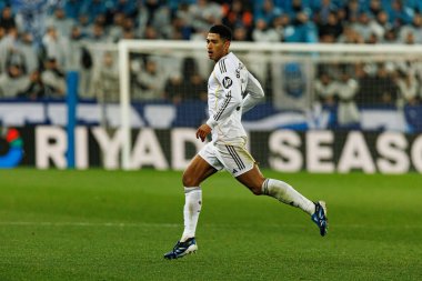 Jude Bellingham, Mendizorroza 'da Deportivo Alaves ve Real Madrid FC takımları arasında oynanan LaLiga EA SPORTS maçı sırasında görüldü (Maciej Rogowski / Ball Raw Images)