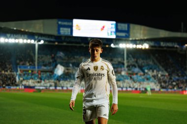 LaLiga EA SPORTS maçı sırasında Mendizorroza 'da Deportivo Alaves ve Real Madrid FC takımları arasında görüldü (Maciej Rogowski / Ball Raw Images)