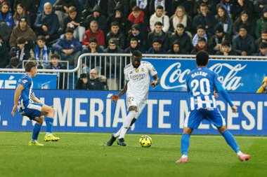Antonio Rudiger, LaLiga EA SPORTS maçı sırasında Mendizorroza 'da Deportivo Alaves ve Real Madrid FC takımları arasında görüldü (Maciej Rogowski / Ball Raw Images)