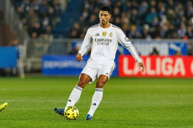 Jude Bellingham, Mendizorroza 'da Deportivo Alaves ve Real Madrid FC takımları arasında oynanan LaLiga EA SPORTS maçı sırasında görüldü (Maciej Rogowski / Ball Raw Images)