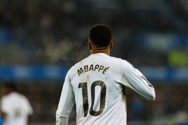 LaLiga EA SPORTS maçı sırasında Mendizorroza 'da Deportivo Alaves ve Real Madrid FC takımları arasında Kylian Mbappe görüldü (Maciej Rogowski / Ball Raw Images)