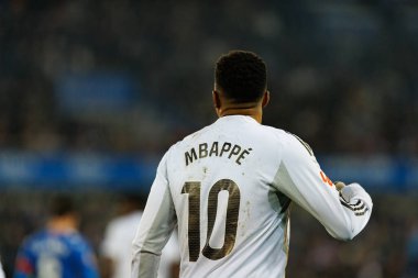 LaLiga EA SPORTS maçı sırasında Mendizorroza 'da Deportivo Alaves ve Real Madrid FC takımları arasında Kylian Mbappe görüldü (Maciej Rogowski / Ball Raw Images)