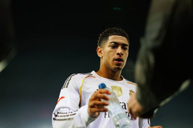 Jude Bellingham, Mendizorroza 'da Deportivo Alaves ve Real Madrid FC takımları arasında oynanan LaLiga EA SPORTS maçı sırasında görüldü (Maciej Rogowski / Ball Raw Images)