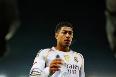 Jude Bellingham, Mendizorroza 'da Deportivo Alaves ve Real Madrid FC takımları arasında oynanan LaLiga EA SPORTS maçı sırasında görüldü (Maciej Rogowski / Ball Raw Images)