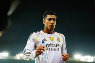 Jude Bellingham, Mendizorroza 'da Deportivo Alaves ve Real Madrid FC takımları arasında oynanan LaLiga EA SPORTS maçı sırasında görüldü (Maciej Rogowski / Ball Raw Images)