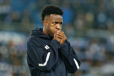 Vinicius Vini Junior, LaLiga EA SPORTS maçında Mendizorroza 'da Deportivo Alaves ve Real Madrid FC takımları arasında görüldü (Maciej Rogowski / Ball Raw Images)