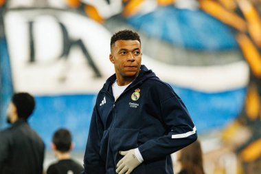 LaLiga EA SPORTS maçı sırasında Mendizorroza 'da Deportivo Alaves ve Real Madrid FC takımları arasında Kylian Mbappe görüldü (Maciej Rogowski / Ball Raw Images)