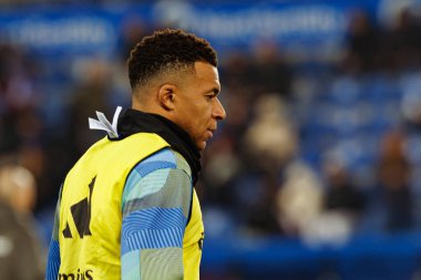 LaLiga EA SPORTS maçı sırasında Mendizorroza 'da Deportivo Alaves ve Real Madrid FC takımları arasında Kylian Mbappe görüldü (Maciej Rogowski / Ball Raw Images)