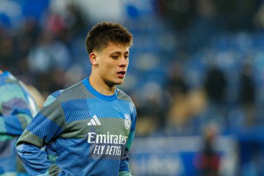 LaLiga EA SPORTS maçı sırasında Mendizorroza 'da Deportivo Alaves ve Real Madrid FC takımları arasında görüldü (Maciej Rogowski / Ball Raw Images)