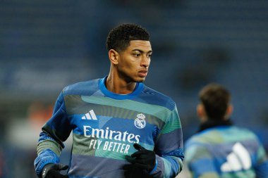 Jude Bellingham, Mendizorroza 'da Deportivo Alaves ve Real Madrid FC takımları arasında oynanan LaLiga EA SPORTS maçı sırasında görüldü (Maciej Rogowski / Ball Raw Images)