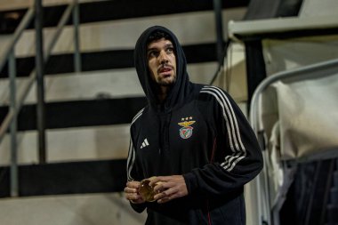 Taca de Portugal maçında Estadio Sao Luis 'te SC Farense ve SL Benfica takımları arasında Tomas Araujo görüldü (Maciej Rogowski / Ball Raw Images)
