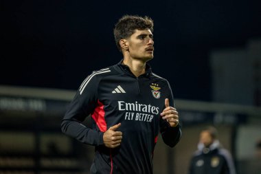 Antonio Silva, Taca de Portugal maçında Estadio Sao Luis 'de SC Farense ve SL Benfica takımları arasında görüldü (Maciej Rogowski / Ball Raw Images)