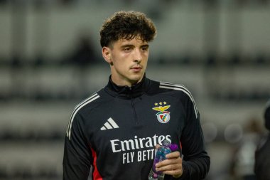 Taca de Portugal maçında Estadio Sao Luis 'de SC Farense ve SL Benfica takımları arasında Manuel Silva görüldü (Maciej Rogowski / Ball Raw Images)