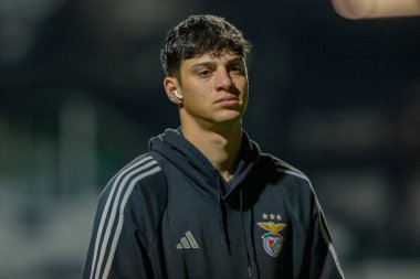 Rodrigo Rego, Taca de Portugal maçında Estadio Sao Luis 'de SC Farense ve SL Benfica takımları arasında görüldü (Maciej Rogowski / Ball Raw Images)