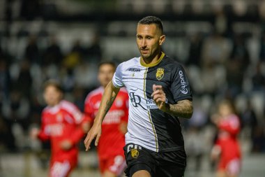Taca de Portugal maçında Estadio Sao Luis 'de SC Farense ve SL Benfica takımları arasında görülen Rui Costa (Maciej Rogowski / Ball Raw Images)