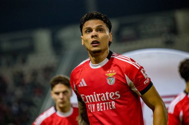 Richard Rios, Taca de Portugal maçında Estadio Sao Luis 'de SC Farense ve SL Benfica takımları arasında görüldü (Maciej Rogowski / Ball Raw Images)