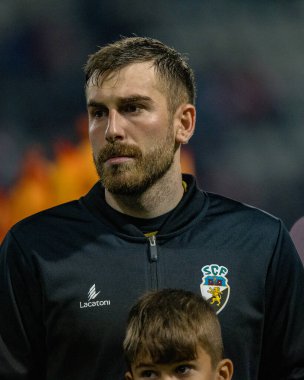 Ruben Fernandes, Taca de Portugal maçında Estadio Sao Luis 'de SC Farense ve SL Benfica takımları arasında görüldü (Maciej Rogowski / Ball Raw Images)
