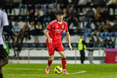 Taca de Portugal maçında Estadio Sao Luis 'de SC Farense ve SL Benfica takımları arasında Manuel Silva görüldü (Maciej Rogowski / Ball Raw Images)