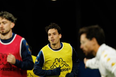 Jandro Orellana, Liga Portekiz maçı sırasında Estoril Praia ve SC Braga takımları arasında Estadio Antonio Coimbra da Mota 'da görüldü (Maciej Rogowski / Ball Raw Images)