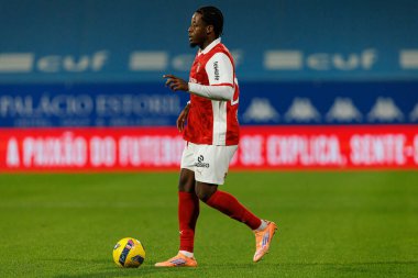 Liga Portekiz maçı sırasında Estoril Praia ve SC Braga takımları arasında Estadio Antonio Coimbra da Mota (Maciej Rogowski / Ball Raw Images)