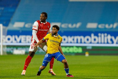 Liga Portekiz maçında GD Estoril Praia ve SC Braga takımları arasında Estadio Antonio Coimbra da Mota 'da (Maciej Rogowski / Ball Raw Images) görüldü.)