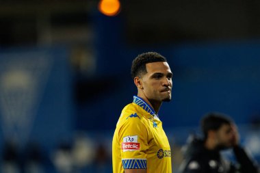 Antef Tsoungui, Liga Portekiz maçı sırasında Estoril Praia ve SC Braga takımları arasında Estadio Antonio Coimbra da Mota 'da (Maciej Rogowski / Ball Raw Images) görüldü.)