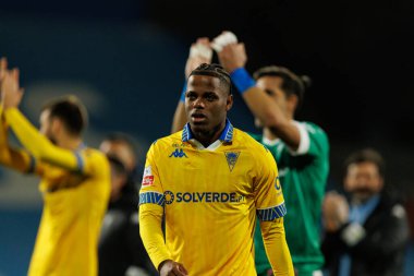 Fabricio Garcia, Liga Portekiz maçı sırasında Estoril Praia ve SC Braga takımları arasında Estadio Antonio Coimbra da Mota 'da görüldü (Maciej Rogowski / Ball Raw Images)