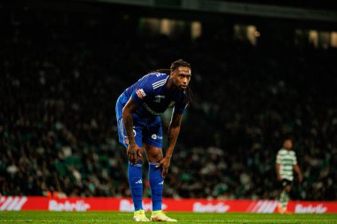 Ruben Semedo, Liga Portekiz maçı sırasında Estadio Jose Alvalade 'de (Maciej Rogowski / Ball Raw Images) Sporting CP ve AVS Futebol SAD takımları arasında görüldü.)