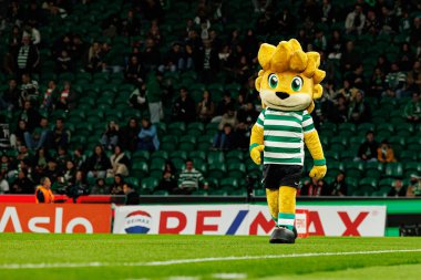 Liga Portekiz maçı sırasında Estadio Jose Alvalade 'deki AVS Futebol SAD (Maciej Rogowski / Ball Raw Images) takımları arasında görüldü.)