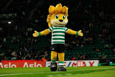 Liga Portekiz maçı sırasında Estadio Jose Alvalade 'deki AVS Futebol SAD (Maciej Rogowski / Ball Raw Images) takımları arasında görüldü.)