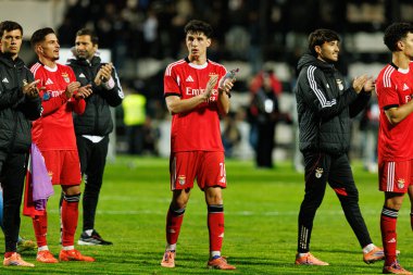 Taca de Portugal maçında Estadio Sao Luis 'de SC Farense ve SL Benfica takımları arasında Manu Silva görüldü (Maciej Rogowski / Ball Raw Images)