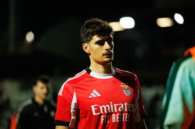 Antonio Silva, Taca de Portugal maçında Estadio Sao Luis 'de SC Farense ve SL Benfica takımları arasında görüldü (Maciej Rogowski / Ball Raw Images)