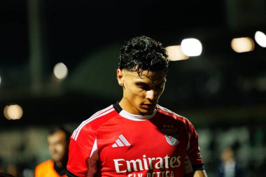 Richard Rios, Taca de Portugal maçında Estadio Sao Luis 'de SC Farense ve SL Benfica takımları arasında görüldü (Maciej Rogowski / Ball Raw Images)