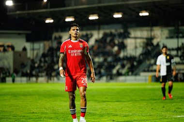 Richard Rios, Taca de Portugal maçında Estadio Sao Luis 'de SC Farense ve SL Benfica takımları arasında görüldü (Maciej Rogowski / Ball Raw Images)