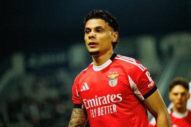 Richard Rios, Taca de Portugal maçında Estadio Sao Luis 'de SC Farense ve SL Benfica takımları arasında görüldü (Maciej Rogowski / Ball Raw Images)