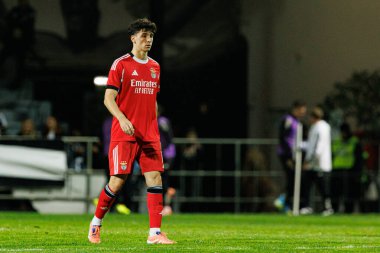 Taca de Portugal maçında Estadio Sao Luis 'de SC Farense ve SL Benfica takımları arasında Manu Silva görüldü (Maciej Rogowski / Ball Raw Images)