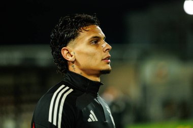 Richard Rios, Taca de Portugal maçında Estadio Sao Luis 'de SC Farense ve SL Benfica takımları arasında görüldü (Maciej Rogowski / Ball Raw Images)