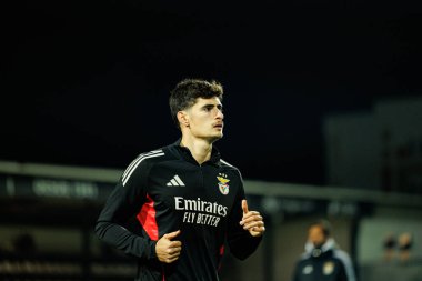 Antonio Silva, Taca de Portugal maçında Estadio Sao Luis 'de SC Farense ve SL Benfica takımları arasında görüldü (Maciej Rogowski / Ball Raw Images)