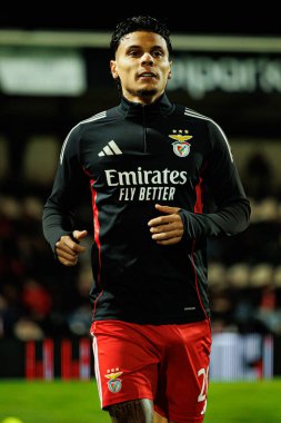 Richard Rios, Taca de Portugal maçında Estadio Sao Luis 'de SC Farense ve SL Benfica takımları arasında görüldü (Maciej Rogowski / Ball Raw Images)